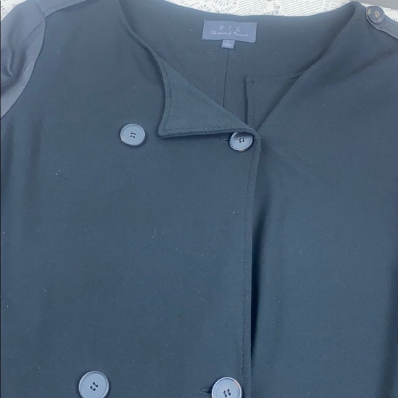 PJK Patterson J Kincaid Leather Sleeve Jacket - Picture 8 of 12